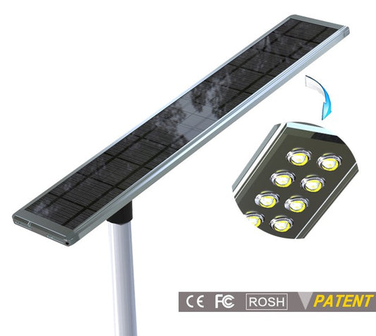 ELS-38P Sokak Güneş Lambası - 75W High Efficiency Monocrystalline