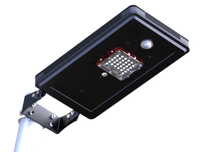 Solar courtyard led light