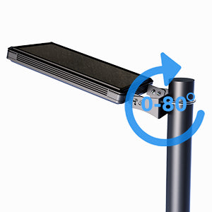 Solar courtyard led light