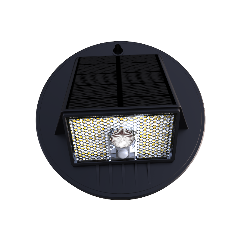 Butterfly wing lighting solar led fence light