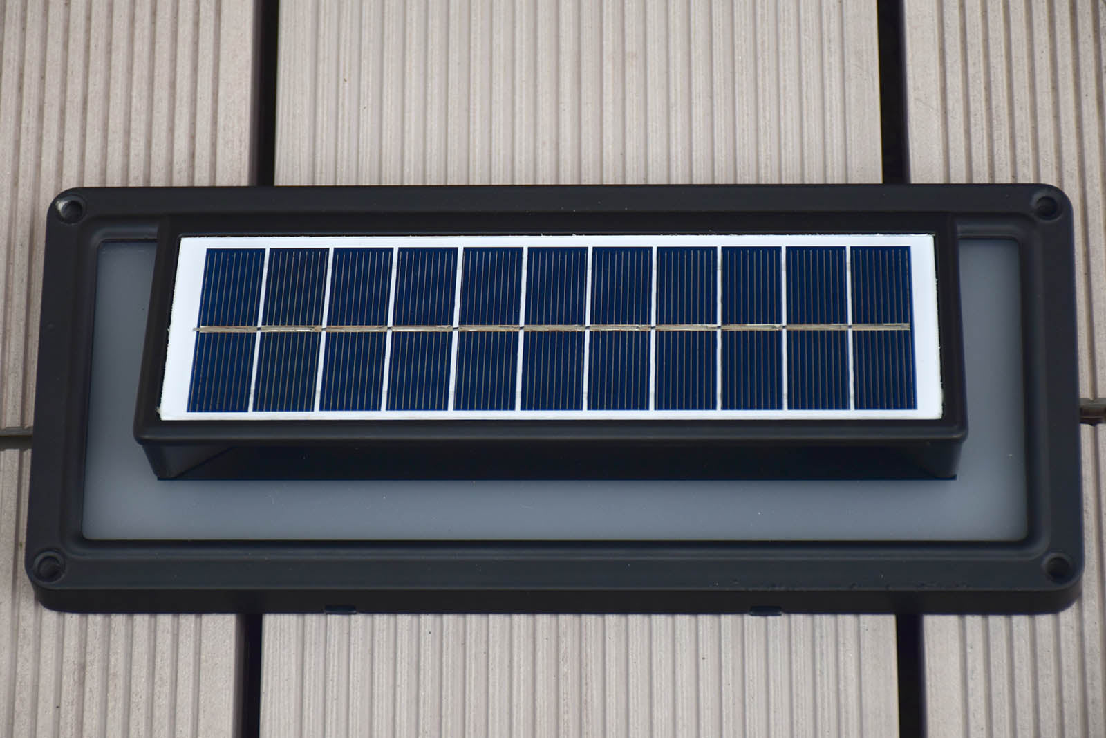 Aluminum Solar Step Light With Landscape Led