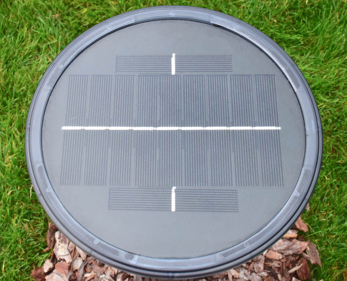 EV-GL-117 round solar panel top close-up