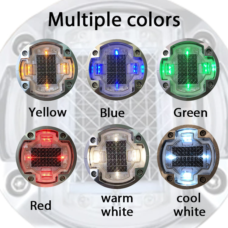 EVIEKO heavy-duty solar road stud – available colours