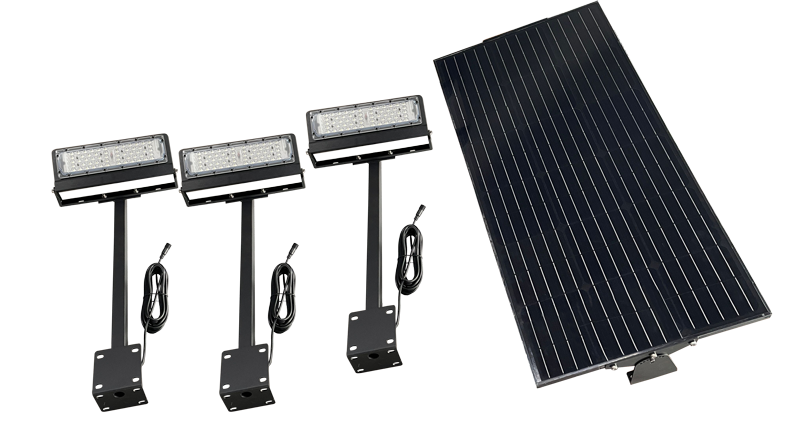 EV-SG-108 three lamp heads with panel