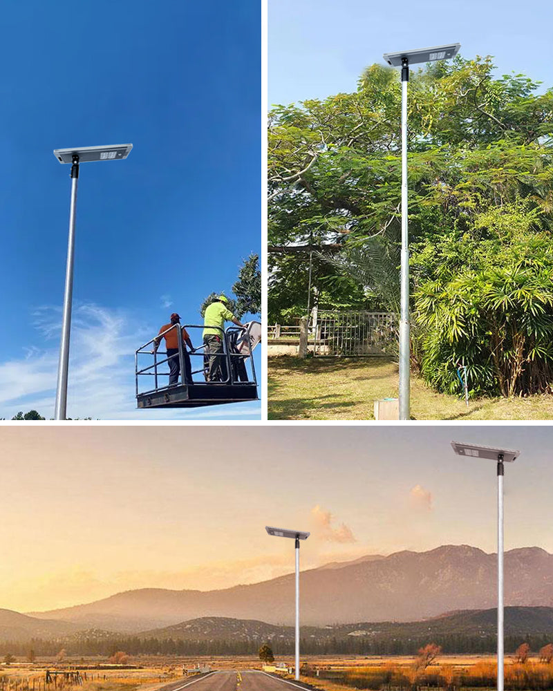 EV-SL-120 installation and road lighting