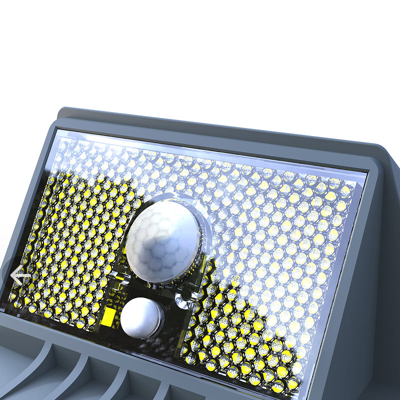 EV-WL-107 solar panel and lens detail