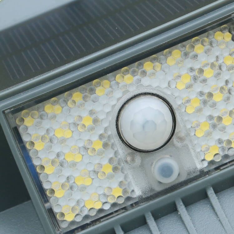 EV-WL-107 LED and PIR sensor close-up