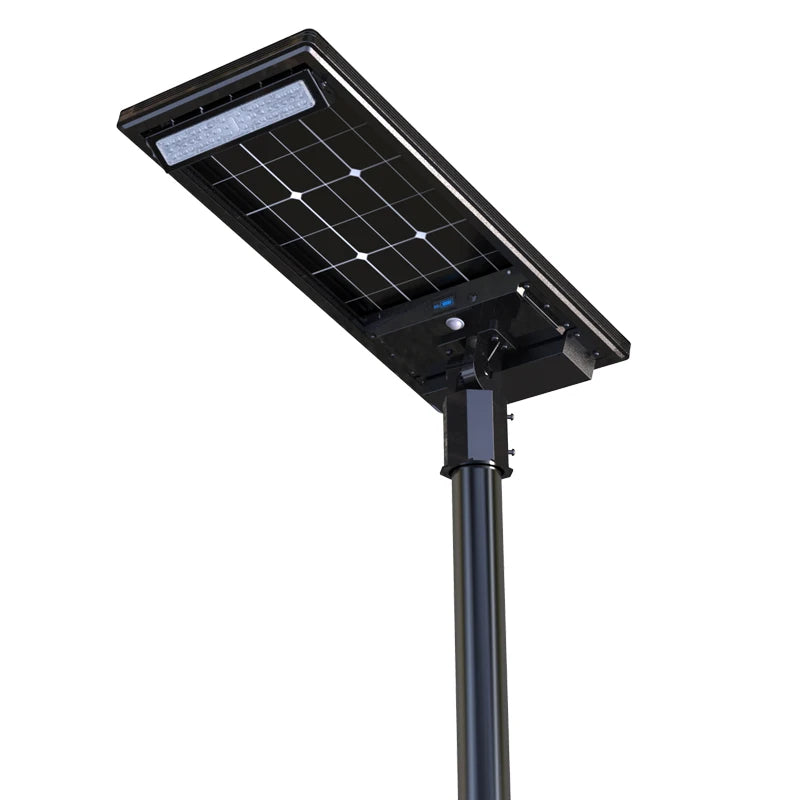 Public Lighting Outdoor Solar Integrated Double Glazed LED Street Light 80W100W IP65 Outdoor Solar Integrated Die-Cast Aluminum