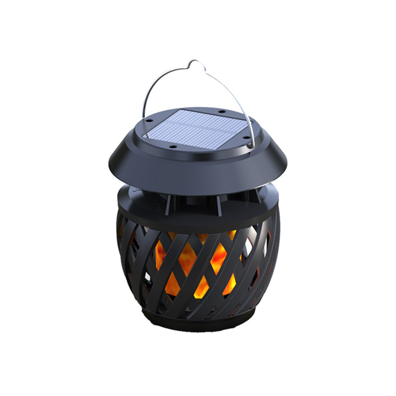 Solar table flame led light