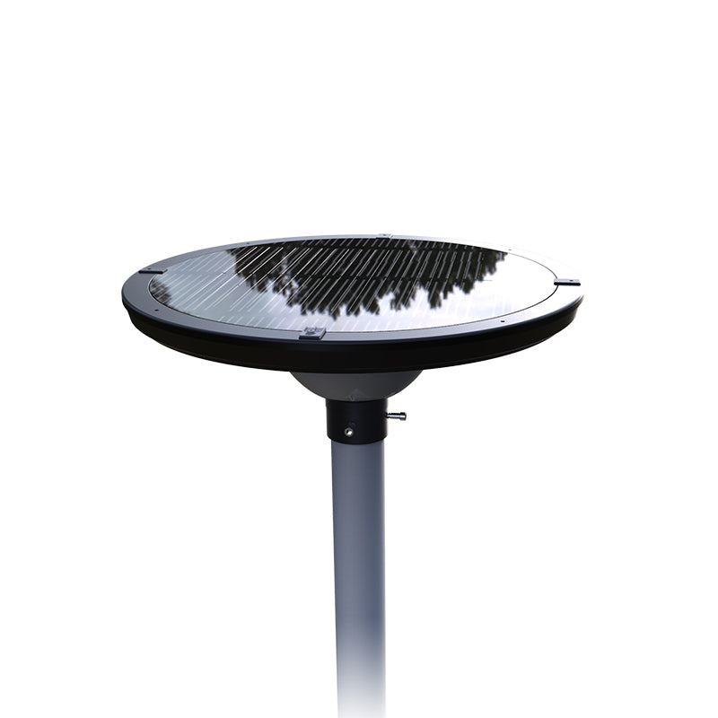 UFO Solar Garden Light Decorative Pole Street Light With Remote Control 3 Years warranty pillar light