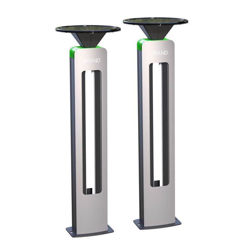 New Modern Solar Outdoor Landscape Path Bright LED Bollard Lighting | Commercial & Residential 60cm