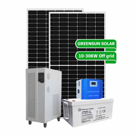 Greensun Solar Off-Grid Sistem 10-30kW - Şebekeden Bağımsız