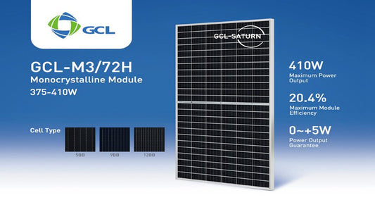 GCL-M3/72H Monocrystalline Solar Module 375-410W