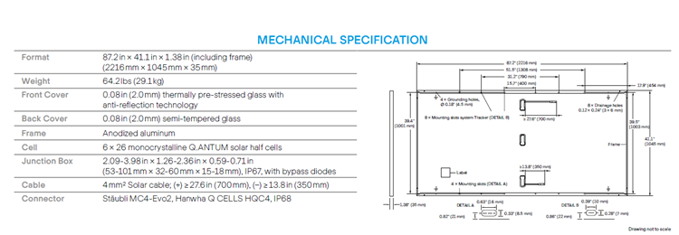 Q.PEAK DUO XL-G10.3/BFG 470-485 Bifacial Double Glass Module