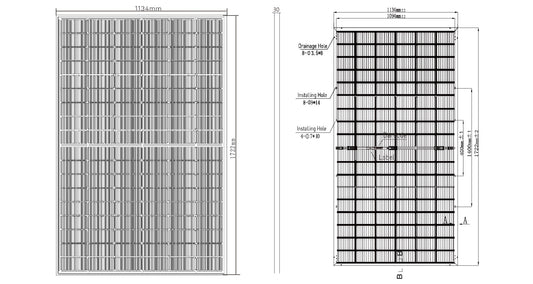 GreensunSolar GSM-M10/108DG 415-435 Watt TOPCon Bifacial Dual Glass Solar Panel
