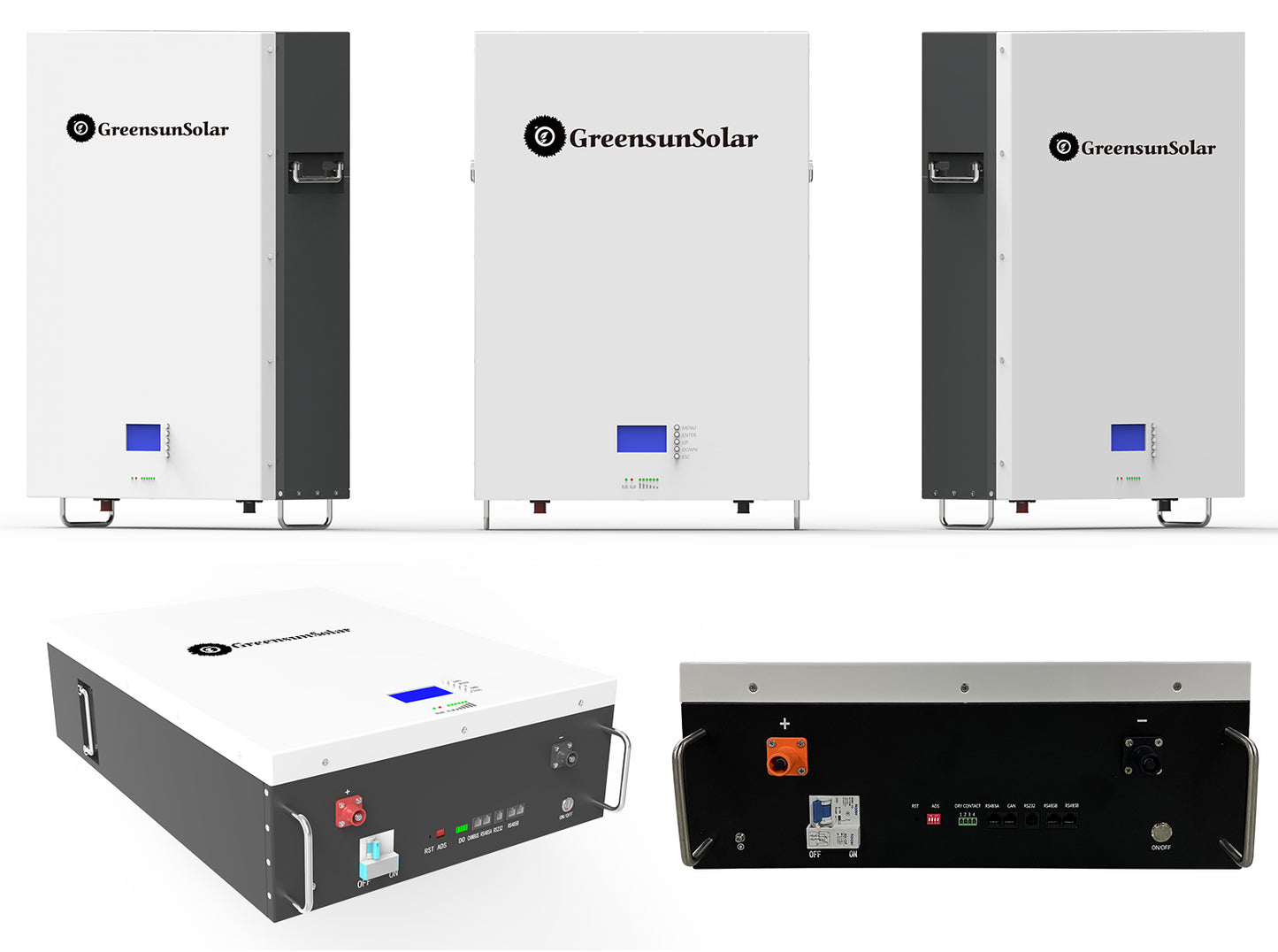 GreensunSolar POWERWALL 48V 200Ah Low Voltage Wall Mounted LiFePO4 Battery