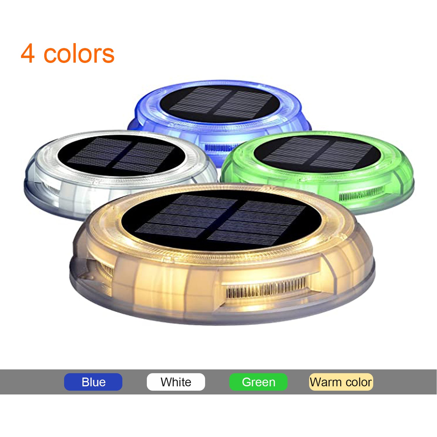 Solar garden deck light