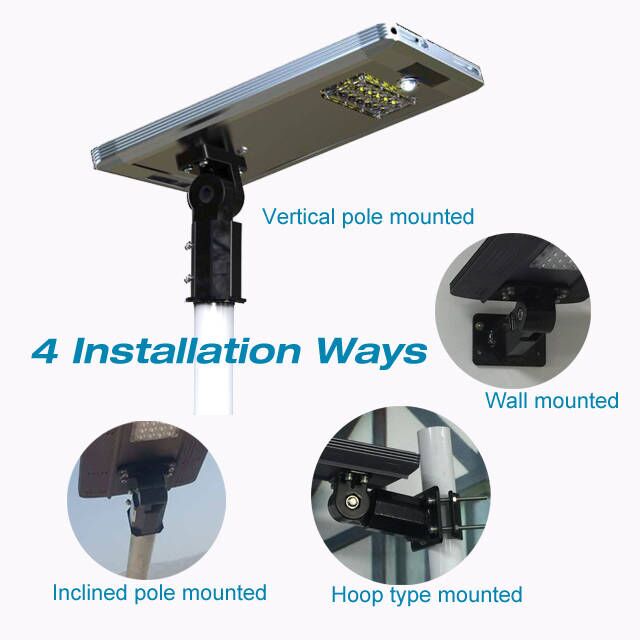 ELS-32P Sokak Güneş Lambası - 20W High Efficiency Monocrystalline