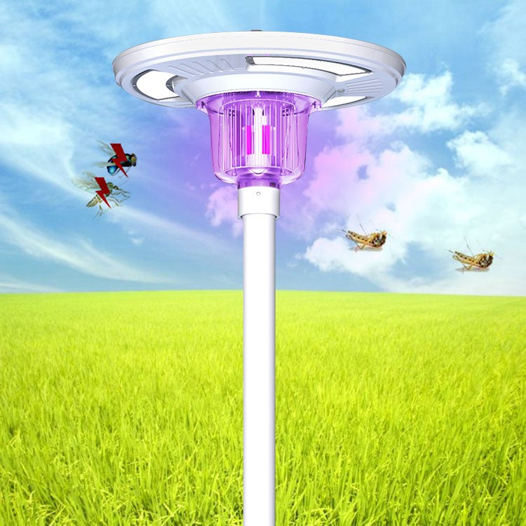 UFO Solar Plaza Light With Insect Mosquito Killer Light Landscape Garden Pathway Lamp