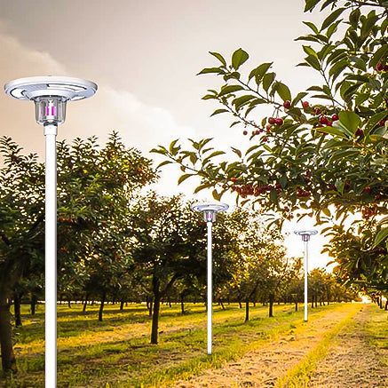 UFO Solar Plaza Light With Insect Mosquito Killer Light Landscape Garden Pathway Lamp