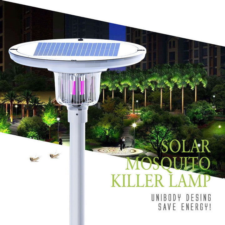 UFO Solar Plaza Light With Insect Mosquito Killer Light Landscape Garden Pathway Lamp