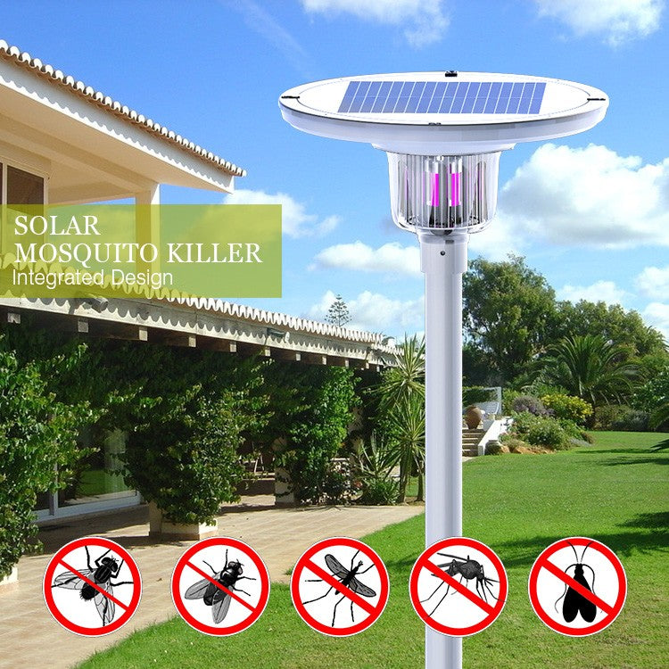 UFO Solar Plaza Light With Insect Mosquito Killer Light Landscape Garden Pathway Lamp