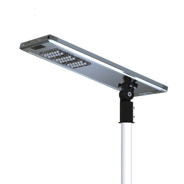 Outdoor High Conversion Energy Saving Aluminum Alloy Material Glass Solar Outdoor Street Lighting Street 40W Led İntegrated lamp