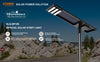 100W Bifacial AI Solar Street Light