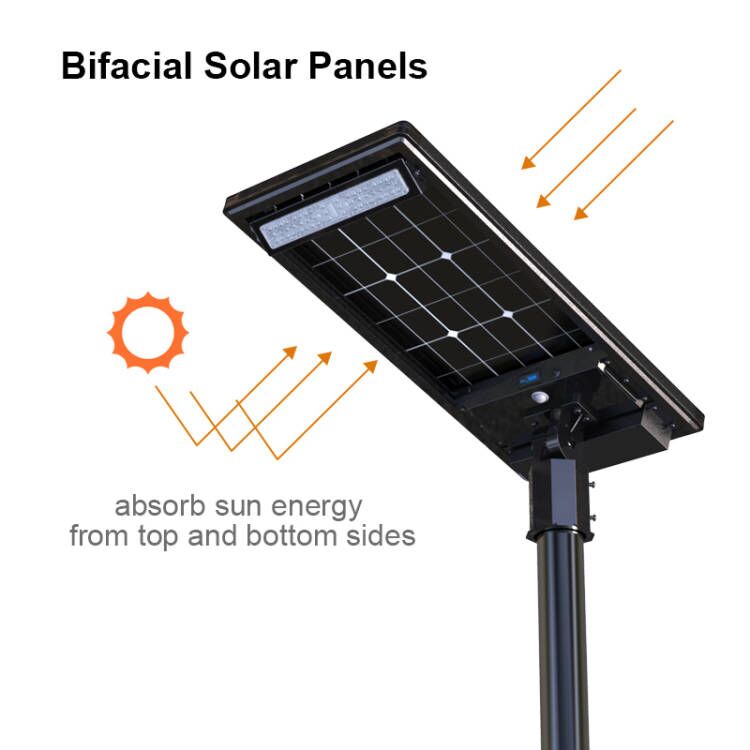 ELS-DP-40 Sokak Güneş Lambası - 60W Super Solar Led Street Light