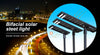 80W Bifacial AI Solar Street Light