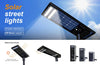 80W Bifacial AI Solar Street Light