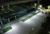 Square Design Smart Solar Plaza Light