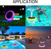 AI Smart Control RGBW Solar Swimming Pool Floating Light