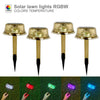 RGBW Jellyfish Solar Flower Pot Light