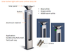 NEW Solar Bollard LED Light