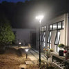 Square Design Smart Solar Plaza Light