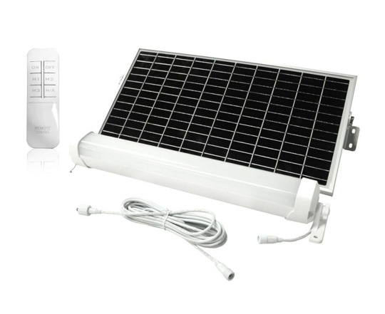 2024 Best Sellers Solar carport wall tube lights are designed for carport structures and bus stops.