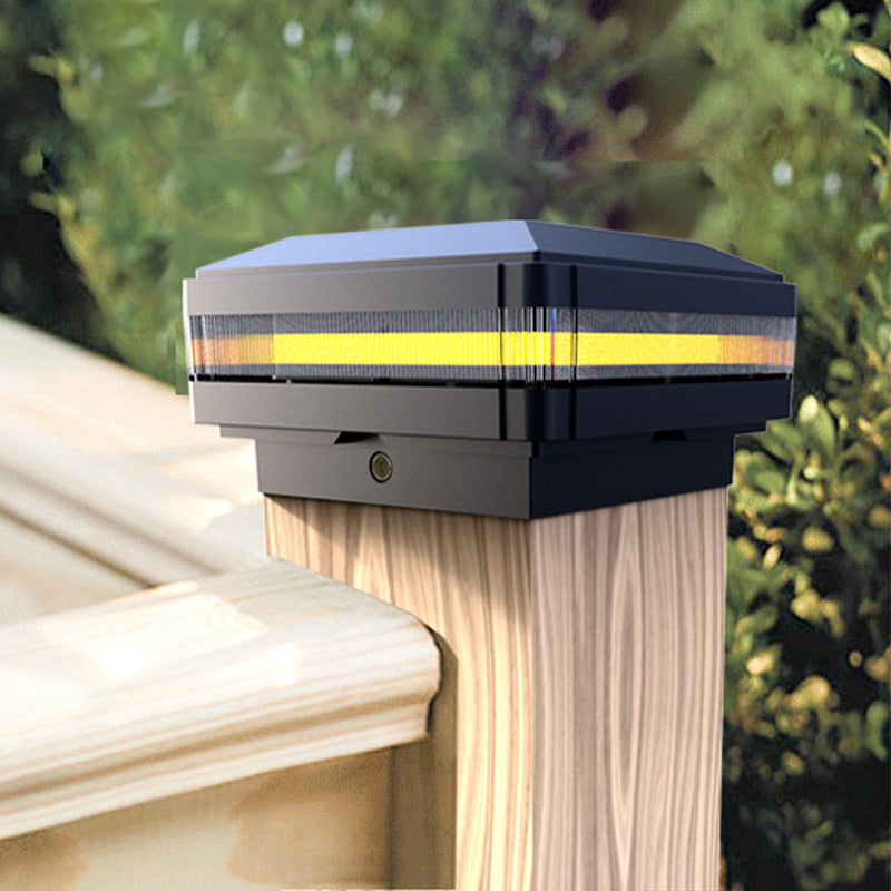 Solar post cap led light pro