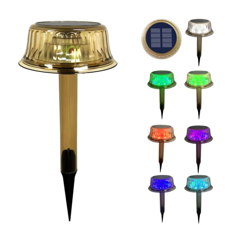 RGBW Colorful Jellyfish Solar Led Garden Light Ground Plug-in Lawn Lamp Grow Lights Landscape Lighting For Plants IP65