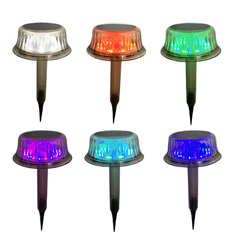 RGBW Colorful Jellyfish Solar Led Garden Light Ground Plug-in Lawn Lamp Grow Lights Landscape Lighting For Plants IP65