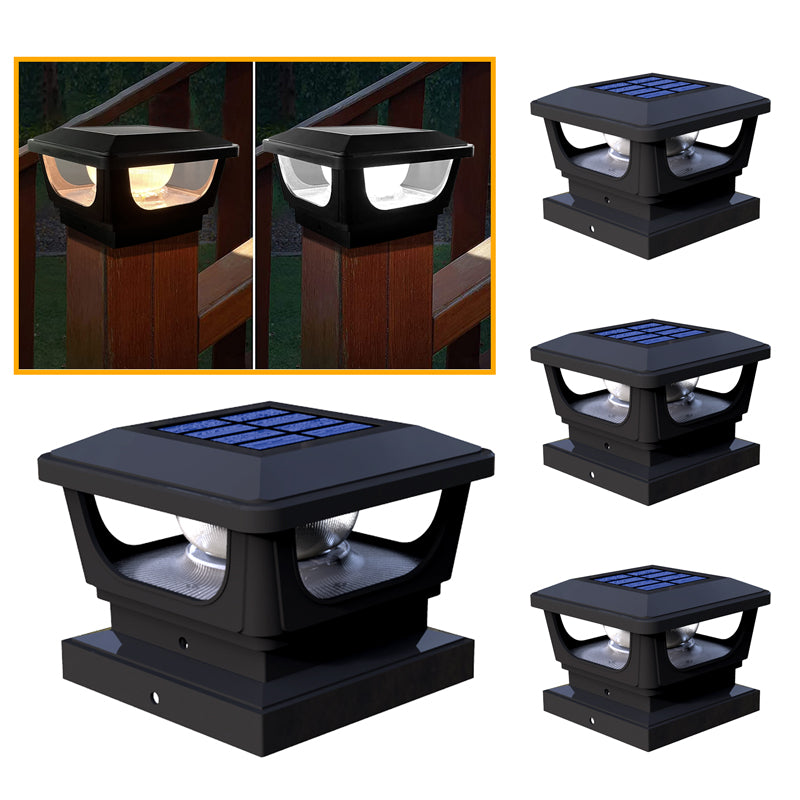 Solar Post Cap Led Garden Light 3000K/6000K Landscape Lighting Outdoor Decoration Courtyard Fence Sign Marker Light