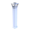 3 Inch Solar Post Cap Light