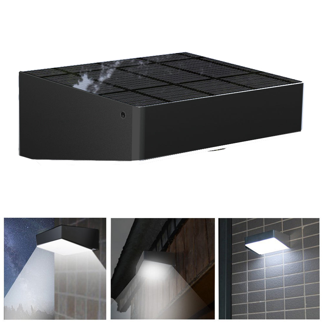 53LED solar motion wall led  light