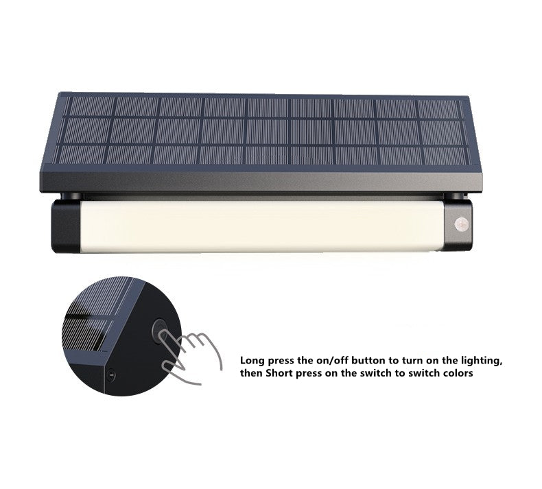 1000 Lumens Solar Led Wall Light With PIR Sensor