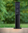 EVIEKO EV-PW-101 outdoor charging bollard with two waterproof power sockets