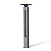 EVIEKO solar bollard light 1 m (EV-GL-101) – studio view