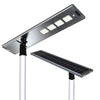 EVIEKO EV-SL-112 PIR Solar Street Light – four LED modules and solar panel side