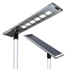 EVIEKO EV-SL-115 / EV-SL-103 PIR Solar Street Light – six LED modules and solar panel side
