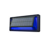 EVIEKO EV-WL-102 aluminium solar step light, sound sensor – blue landscape light