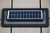 EVIEKO EV-WL-102 aluminium solar step light, sound sensor – top view